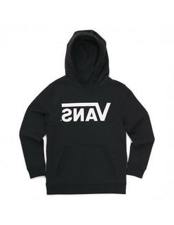 Felpa Uomo Vans Cappuccio colore Nero Logo bianco VN000JAYRQ