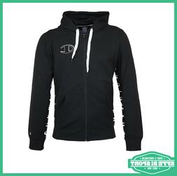 Felpa uomo cappuccio cotone zip Champion maglia casual pales
