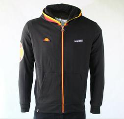 Felpa Uomo Cappuccio Zip ELLESSE Garzata 31251 Favero abb