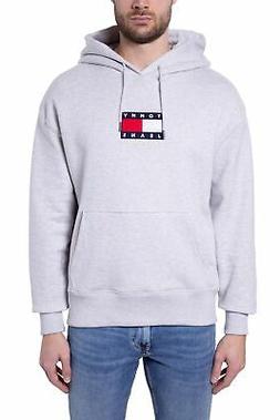 TOMMY JEANS - Felpa uomo con cappuccio e logo