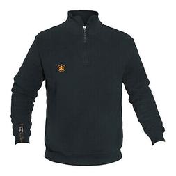 Felpa Uomo LUMBERJACK Cotone Felpato Mezza Zip 2 Colori Art.