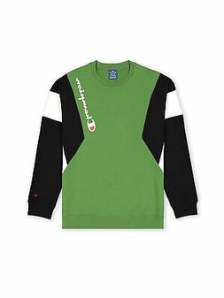 FELPA UOMO Champion CREWNECK SWEATSHIRT GS059 COTONE   VERDE