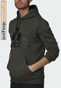 FELPA UOMO/DONNA ADIDAS BADGE OF SPORT - GK4996 col.verde/ne