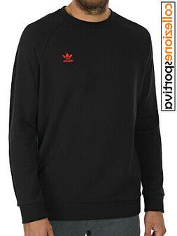 FELPA UOMO/DONNA ADIDAS ESSENTIAL CREW - GD2540 col.nero/ros