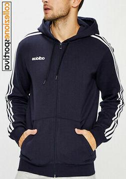 FELPA UOMO/DONNA ADIDAS ESSENTIALS 3-STRIPES - DU0475 col.bl
