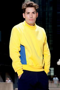 Felpa Uomo Donna Girocollo Maglia Maglione Invernale Maniche