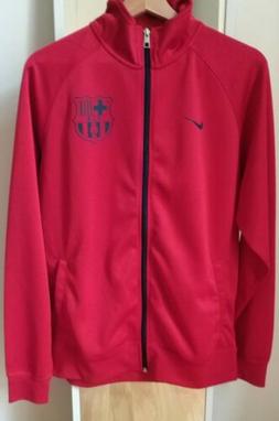 Felpa uomo NIKE "FCB". Taglia L. Rossa. Come nuova.