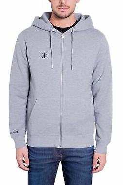 CALVIN KLEIN JEANS - Felpa uomo full-zip con cappuccio