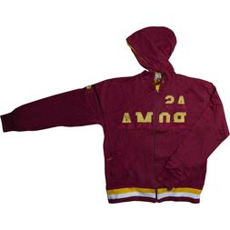 FELPA AS ROMA  UOMO FULL ZIP - R13652 - ESTATE PRIMAVERA