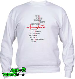 Felpa UOMO Girocollo BASIC - GREY'S ANATOMY MODELLO 2 serie 