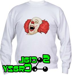 Felpa UOMO Girocollo BASIC top qualit&agrave; - PENNYWISE