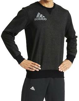 Adidas Felpa Uomo Grigia Prime Crew
