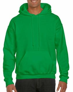 FELPA UOMO GILDAN HEAVY BLEND VERDE LIME FELPATA POLSINO CAP
