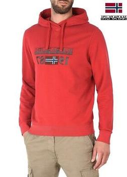 FELPA UOMO INVERNALE NAPAPIJRI ART N0YH4UR66 IN COTONE COLOR