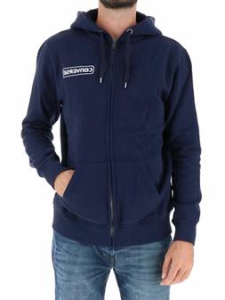 Felpa uomo invernale Converse Zip+cappuccio 10008849-A03 467