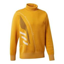Felpa Uomo Adidas M PKN FTW CREW Giallo FR7194