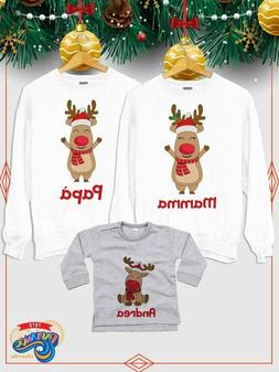 Pap&agrave; Mamma Figlio Natale Natalizie M12