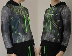Felpa uomo maglia MONSTER'S LEGEND con cappuccio originale 2