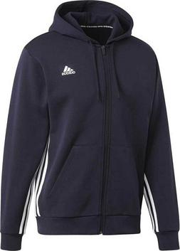 Felpa uomo Adidas Must Haves Full zip Cappuccio EK4543 Blu-B