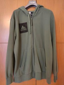 Felpa ADIDAS uomo originale verde tg. XL