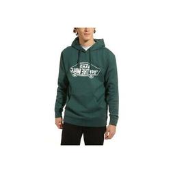 FELPA VANS UOMO OTW LOGO PO II CON CAPPUCCIO VERDE