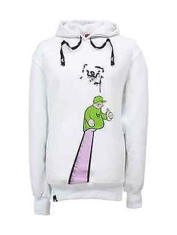FELPA UOMO RAGAZZO CON CAPPUCCIO MANICA LUNGA IES MONSTER PU