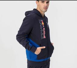 FELPA PUMA UOMO RED BULL RACING 595174 01 LOGO HOODED SWEAT 