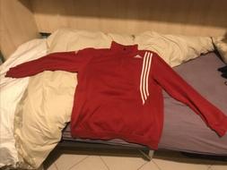 felpa adidas uomo rossa 180 40/42