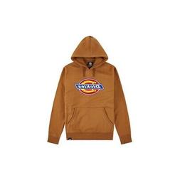 Felpa Uomo Dickies SAN ANTONIO REGULAR HOODY Marrone DK33018