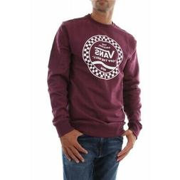 FELPA VANS UOMO SIDE STRIPE STAMPA BORDEAUX