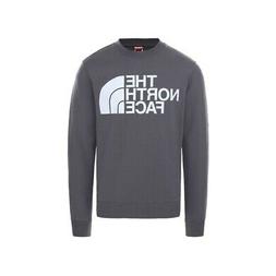 Felpa Uomo The North Face STANDARD CREW Grigio NF0A4M7W-1741