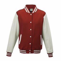 Felpa Uomo Stile College Americano AwDis Varsity JH043 - Tag