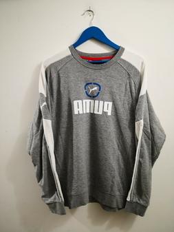 PUMA FELPA UOMO TG.XL MAN SWEATSHIRT CASUAL VINTAGE E682