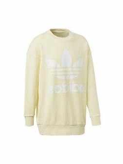FELPA UOMO Adidas originals TREF OVER CREW GIALLO CW1239