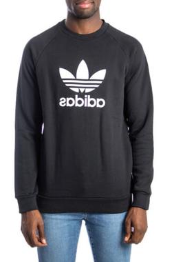 Felpa Uomo ADIDAS trefoil warm- up crew cw1235