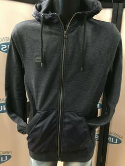 GLOBE FELPA UOMO ZIP CAPPUCCIO E TASCHE RIVESTITE NYLON  INV