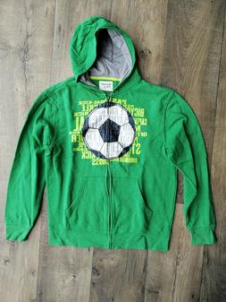 Old Navy Felpa usa con cappuccio e zip intera pallone calcio