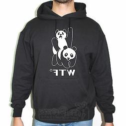 FELPA FRUIT OF THE LOOM WTF PANDA F**K OTHER PANDA FUNNY WWF