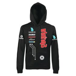 FELPA ZIP con Cappuccio Yamaha Racing Team Petronas Replica 
