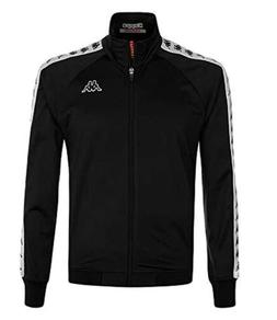 Kappa FELPA ZIP  Uomo Mod. 301EFU0  AE2 BLACK