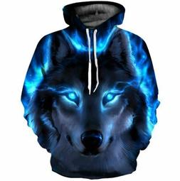 3d Uomo Donna Unisex Felpa Con Cappuccio Giacca Indumento Sp