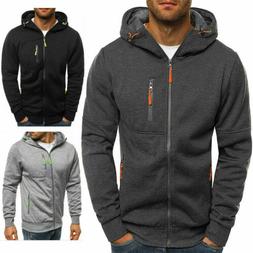Con Cappuccio Da Uomo Con Zip Giacca Felpa Con Cappuccio Spo