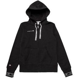 Con Cappuccio Donna Champion Hooded Full Zip Sweatshirt Nbk 