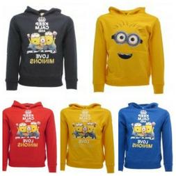 Con Cappuccio Keep Calm And Love Minions Bambini