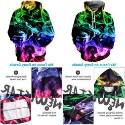 Con Cappuccio Unisex Hd Pullover Di Stampa 3d Magliette Legg