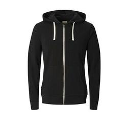 Con Cappuccio Uomo Jack E Jones Jjeholmen Sweat Zip Hood Ner