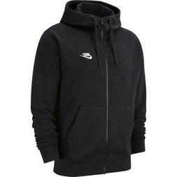 Con Cappuccio Uomo Nike Men's Full-zip Hoodie Nero Bv2648-01