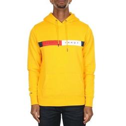 Con Cappuccio Uomo Tommy Hilfiger Rwb Logo Hoody Giallo Mw0m