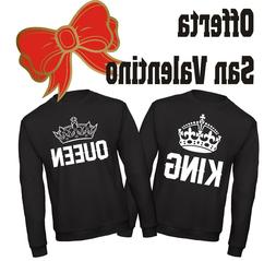 Innamorati San Valentino King Queen Re Regina Idea Regalo Uo