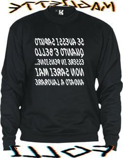 Pensione Stampata Frasi Divertenti Idea Regalo Ironica Felpa